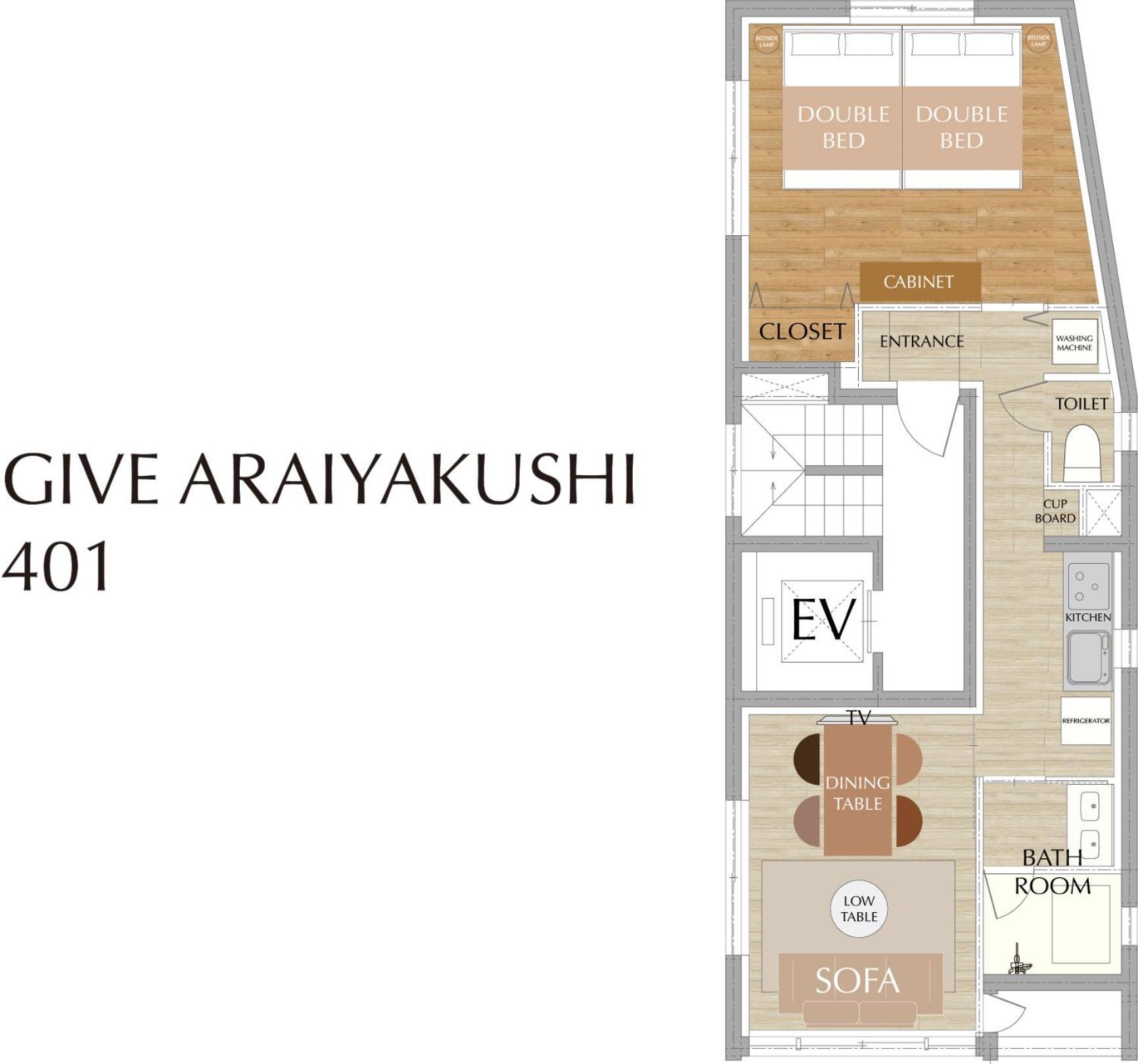 Give Araiyakushi Daire Tokyo Dış mekan fotoğraf